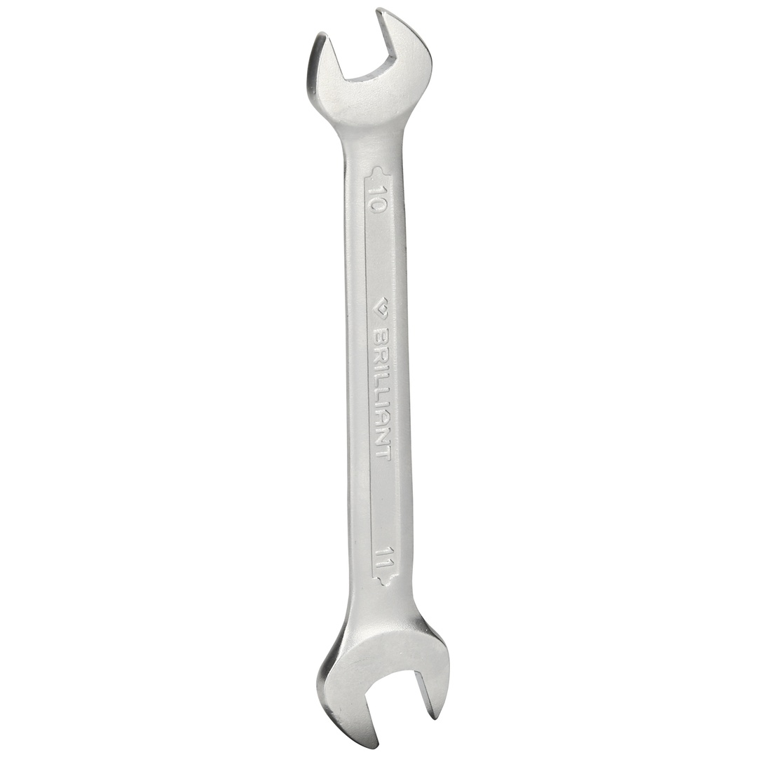 Brilliant Tools Doppel-Maulschlüssel, 10 x 11 mm