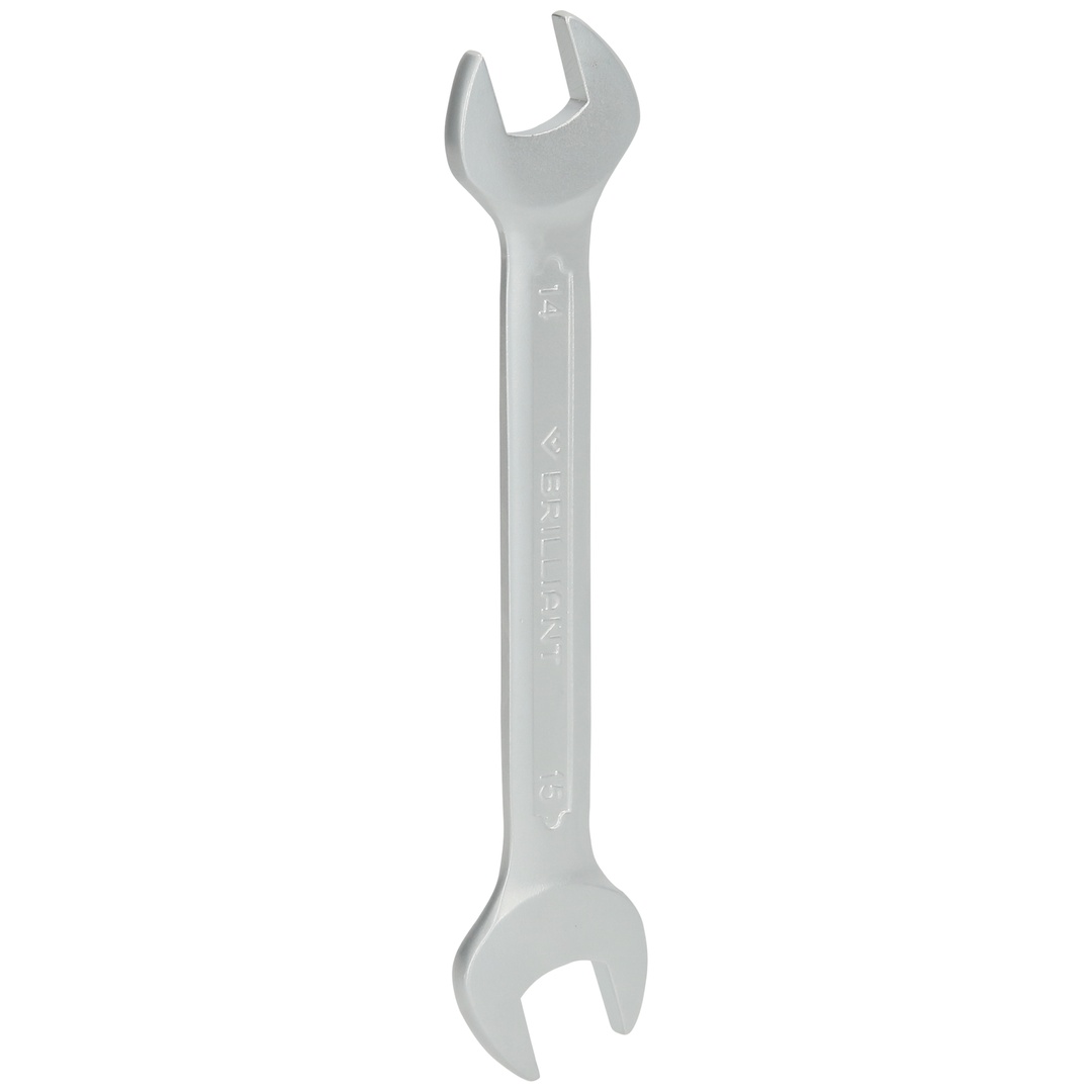 Brilliant Tools Doppel-Maulschlüssel, 14 x 15 mm