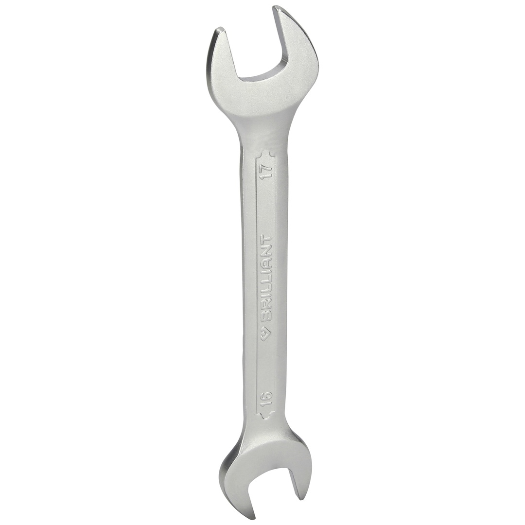 Brilliant Tools Doppel-Maulschlüssel, 16 x 17 mm