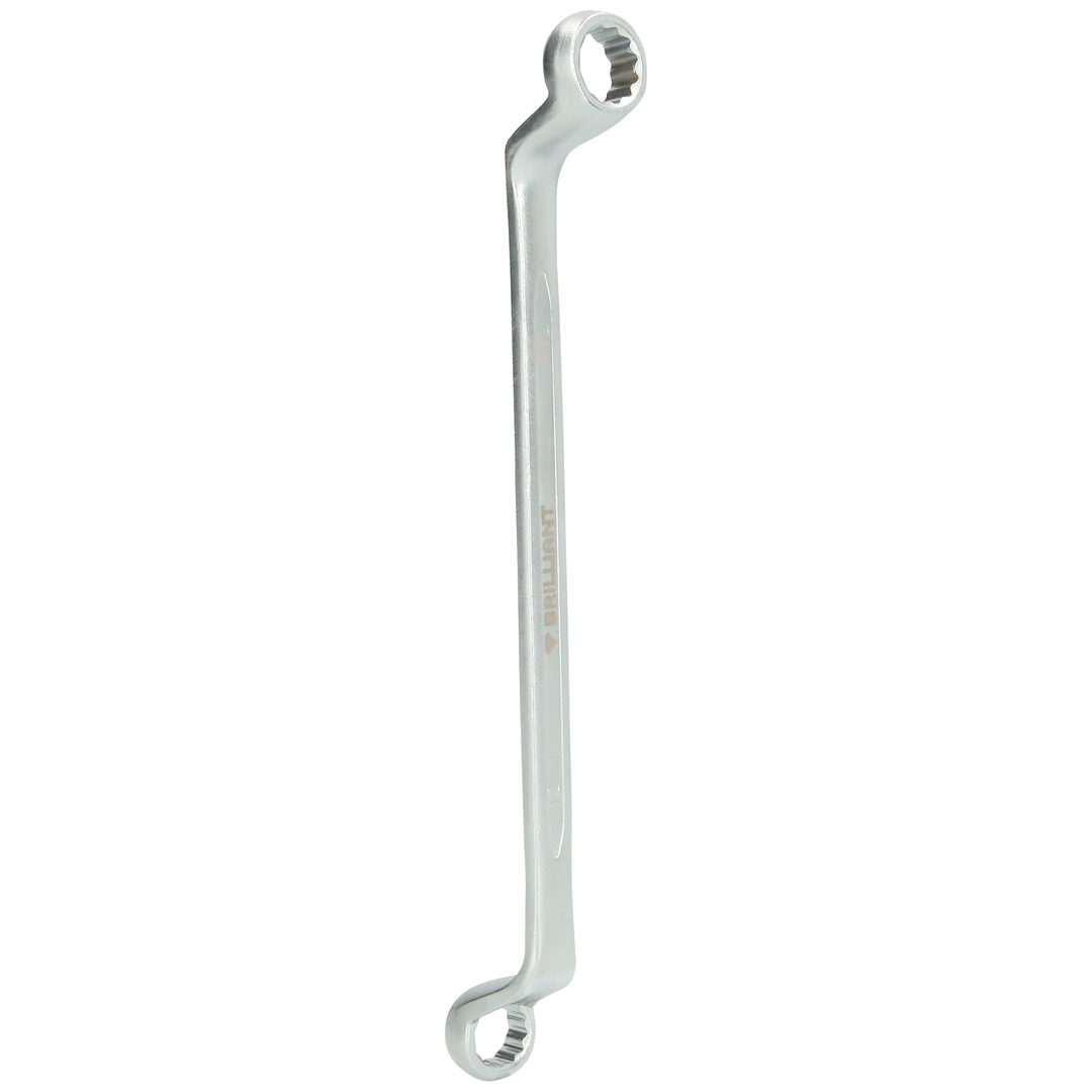 Brilliant Tools Doppel-Ringschlüssel, gekröpft, 12 x 13 mm