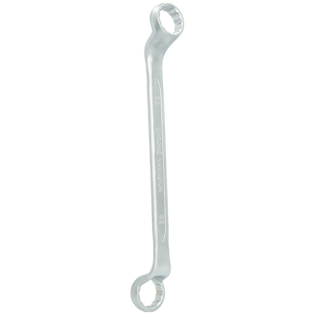 Brilliant Tools Doppel-Ringschlüssel, gekröpft, 30 x 32 mm