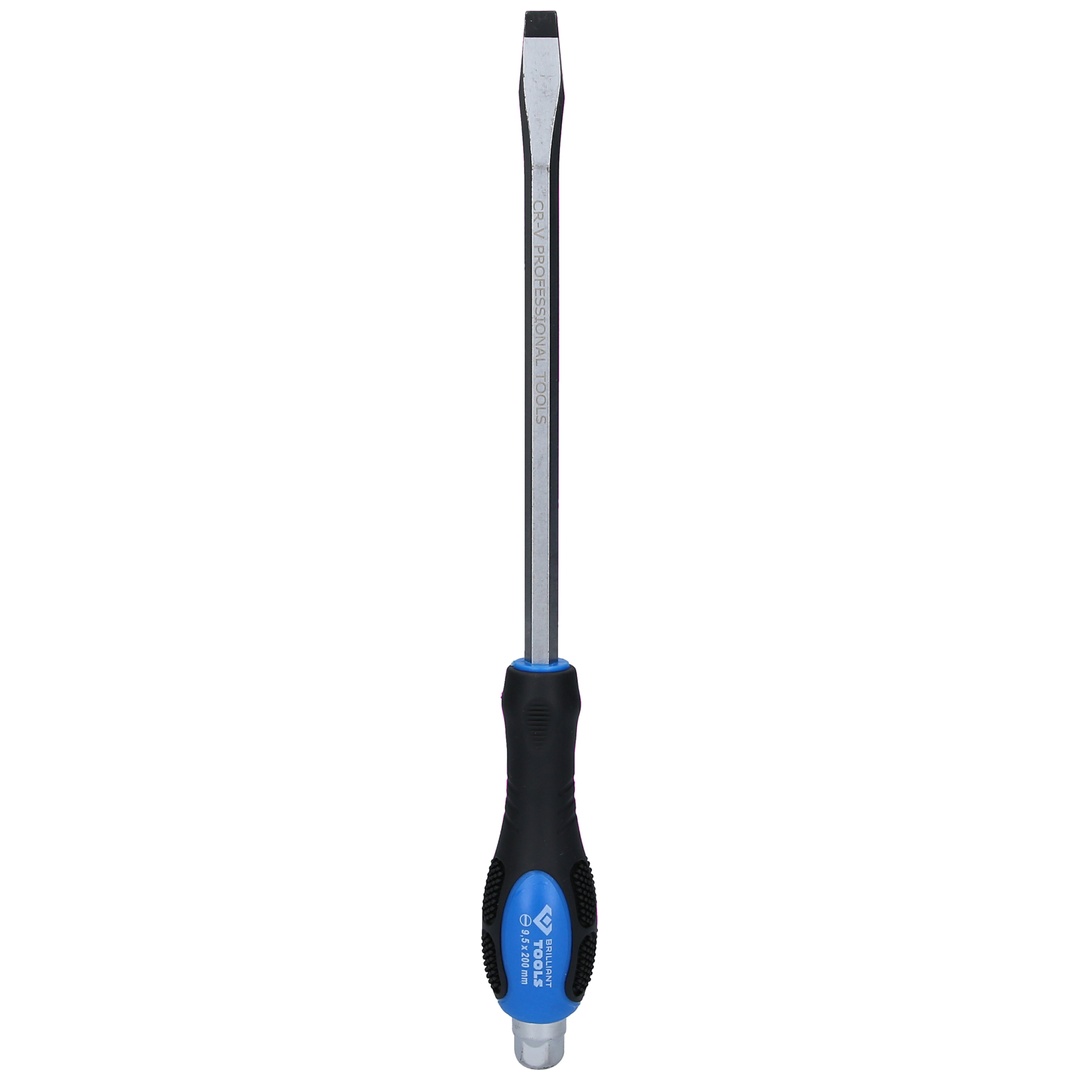 Brilliant Tools Schraubendreher Schlitz mit Schlagkappe, 9,5 mm