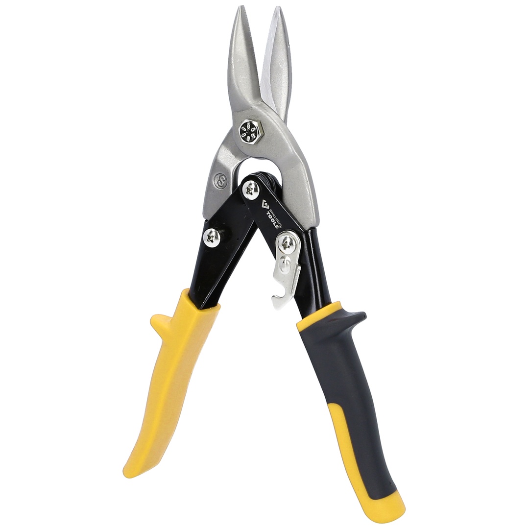 Brilliant Tools Hebel-Blechdurchgangsschere, gerader Schnitt