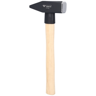 Brilliant Tools Schlosserhammer mit Hickory-Stiel, 1500 g