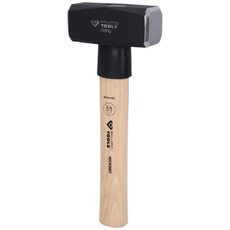 Brilliant Tools Fäustel mit Hickory-Stiel, 1500 g