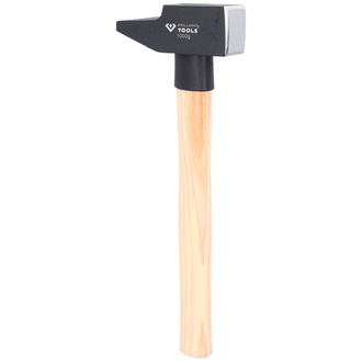 Brilliant Tools Schlosserhammer mit Hickory-Stiel, 1000 g, französische Form