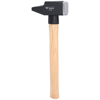 Brilliant Tools Schlosserhammer mit Hickory-Stiel, 1600 g, französische Form