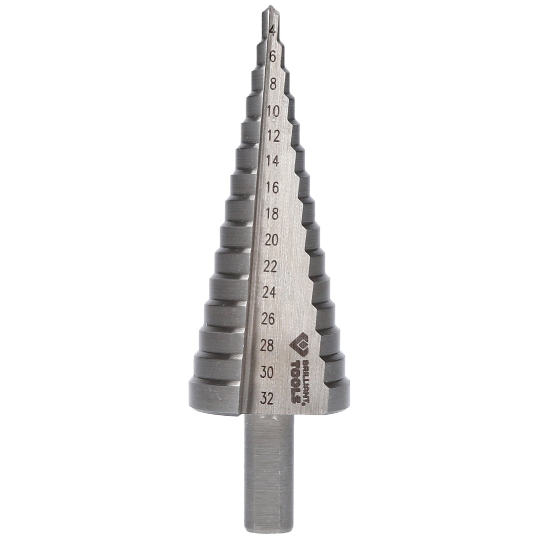 Brilliant Tools Stufenbohrer, Ø 4 - 32 mm