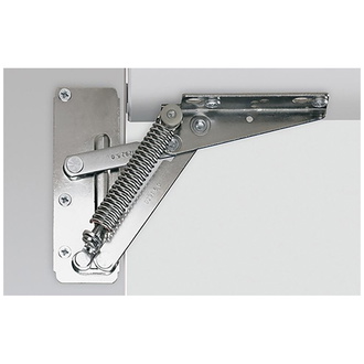 Hettich MB-Hochklappbeschlag, 90°, 220N, 4,6kg, Lift, 10921, Stahl, silber, vernickelt