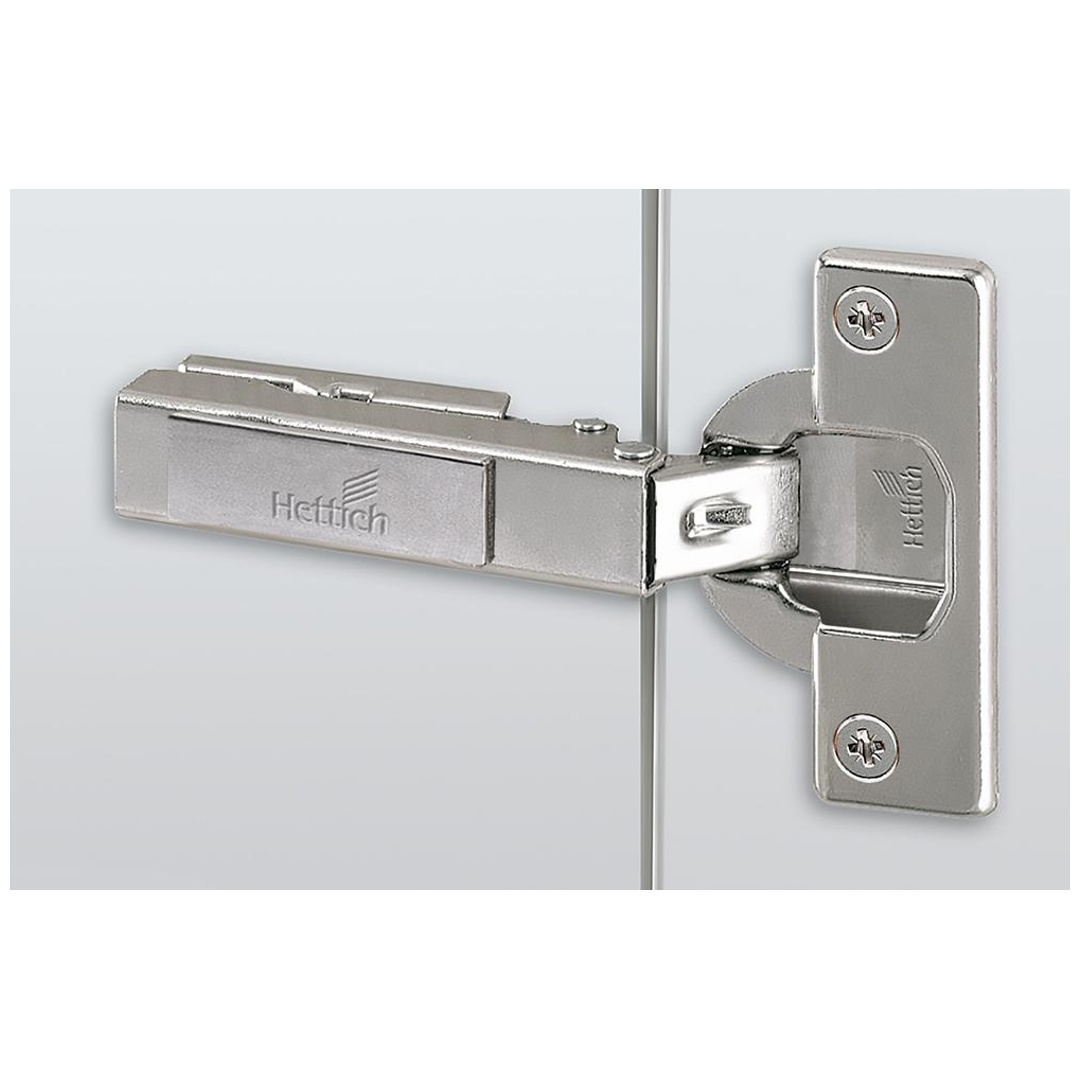 Hettich Möbel-Topfscharnier, 110°,Kröpf. 9,5 mm, Intermat 943, 48051, Stahl silber vern.