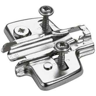 Hettich Anschraub-Kreuzmontage platte D 0 mm