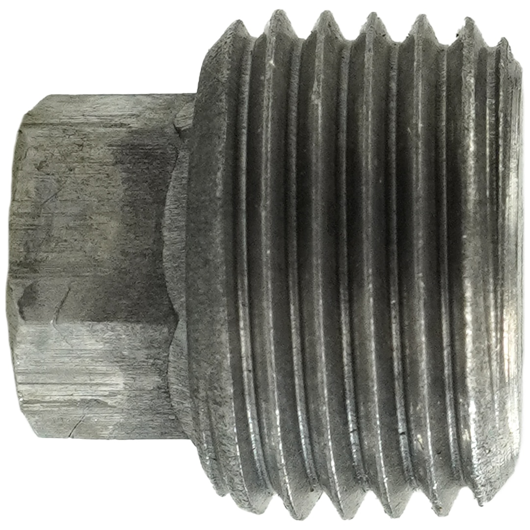 Reidl DIN 909 Verschlussschrauben mit Außensechskant, kegliges Fein-Gewinde M 24 x 1,5 x 12, 5.8 blank