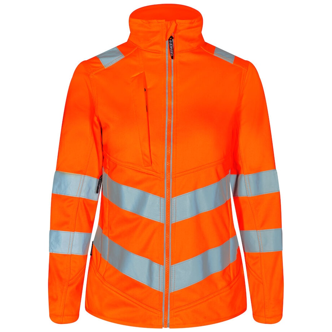 ENGEL Warnschutz Softshelljacke Safety Damen 1156-237 Gr. 3XL orange