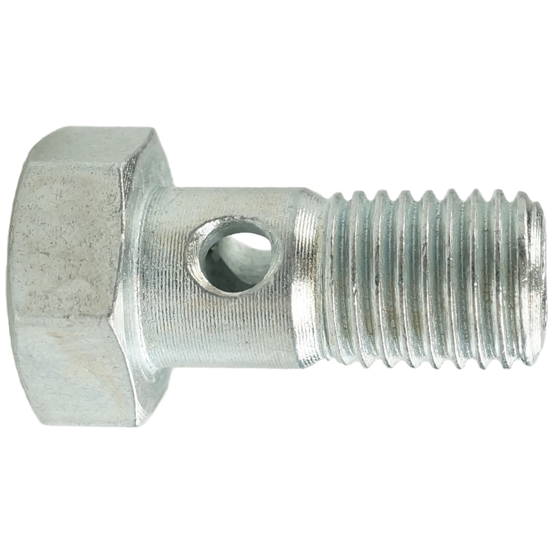 Reidl DIN 7643 Hohlschrauben für Ringstutzen 3x8mm Stahl verzinkt Außensechskant