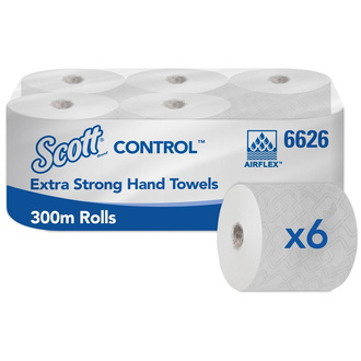 Kimberly-Clark Scott CONTROL EXTRA STRONG Handtücher Rolle / weiß