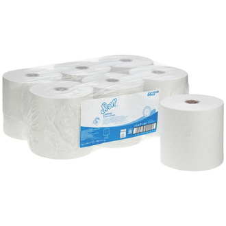 Kimberly-Clark Scott CONTROL Handtücher Rolle / weiß