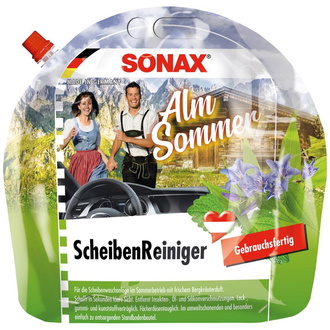 SONAX ScheibenReiniger gebrauchsfertig AlmSommer3 Liter