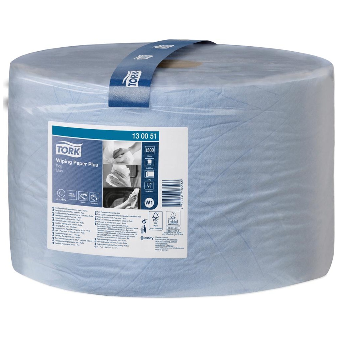 Tork Advance 420 Wisch- tuch blau 2lag. 510m