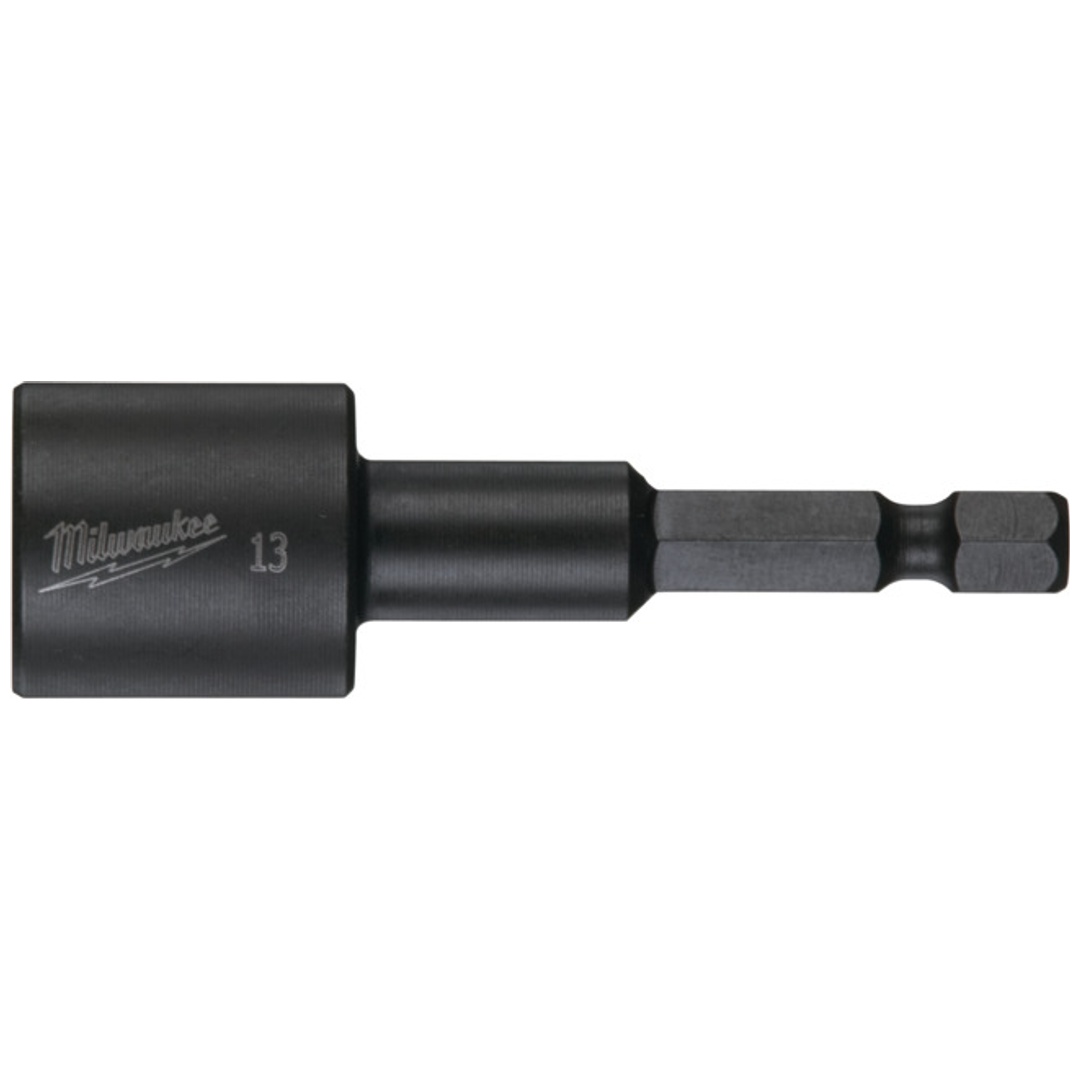 Milwaukee SHOCKWAVE Steckschlüssel 1/4 13 x 65 mm, M8 magnetisch