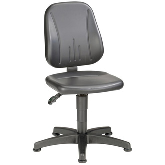 Bimos Arbeitsstuhl 9650-0551 Unitec 1 Sitzhöhe 440-620 mm, mit Gleiter, Kunstleder