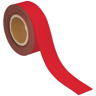 MAUL Kennzeichnungsband magnetisch, 5 cm x 10m, rot