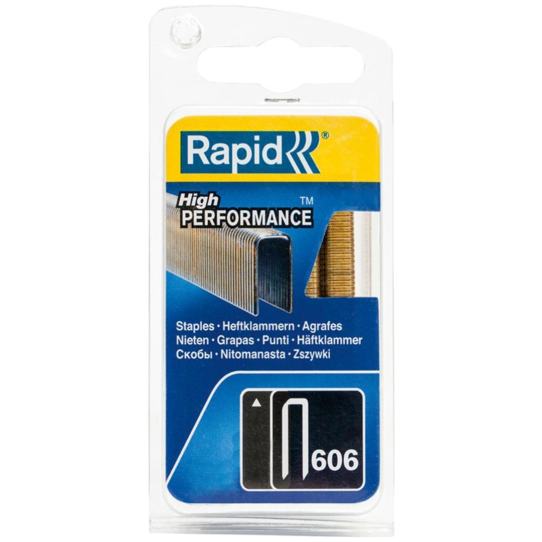 Rapid Heftklammer 606/23, 600 Stk. in Blisterpackung