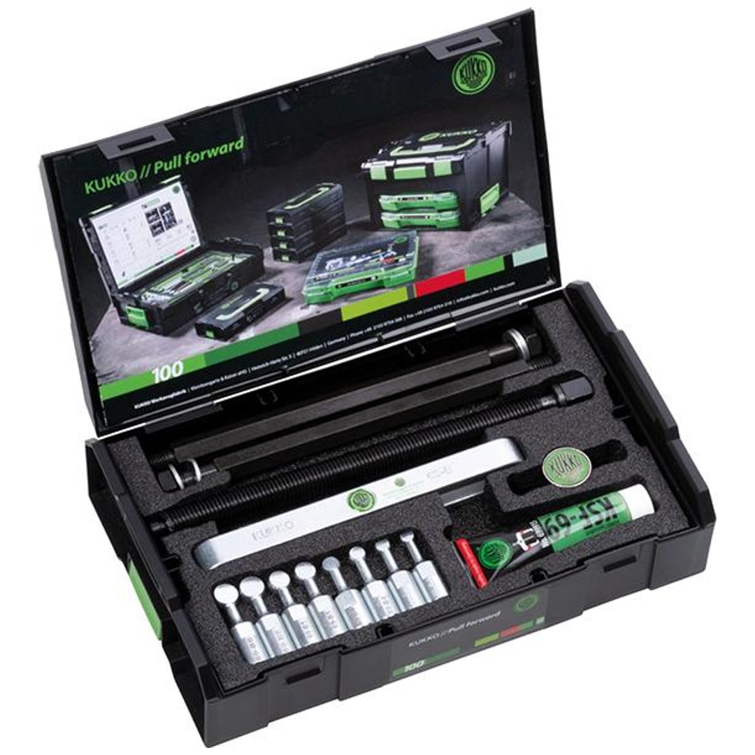 Kukko Kugellager-Abzieher-Set im Kunststoffkoffer 69-B