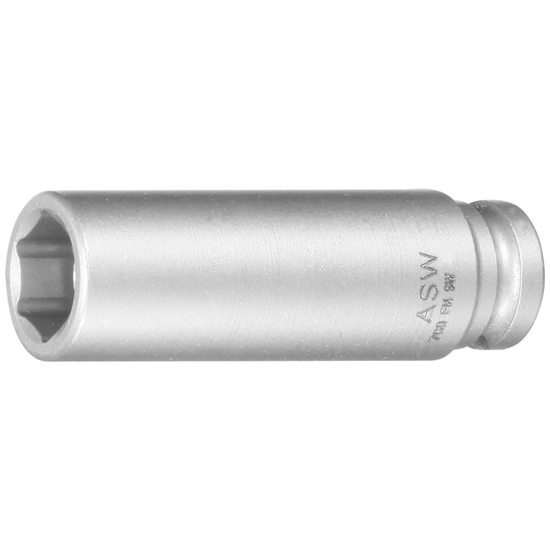 ASW Kraft-Steckschlüssel-Einsatz 1/4,13 mm Federmag. lang