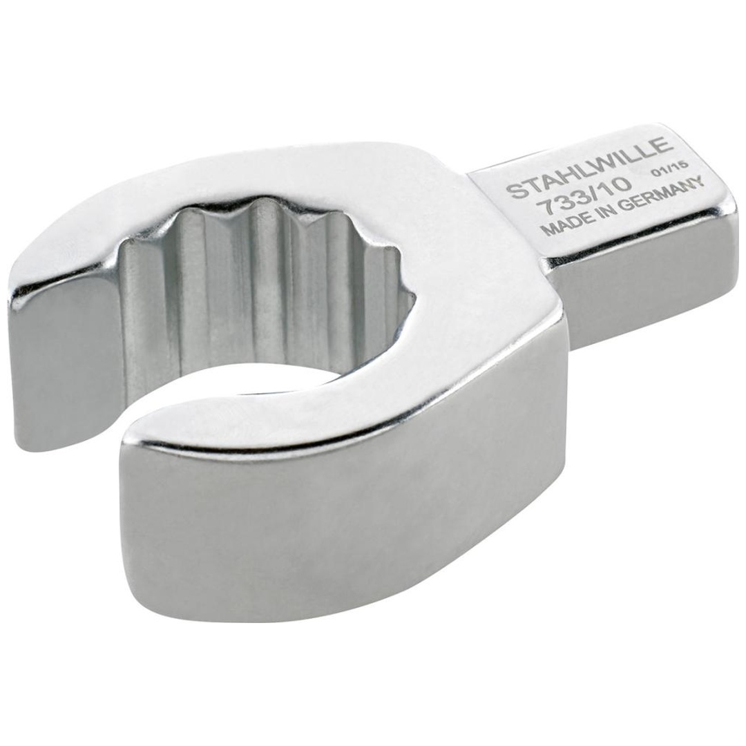 Stahlwille Einsteck-Ringschlüssel offen 22 mm 9x12 mm