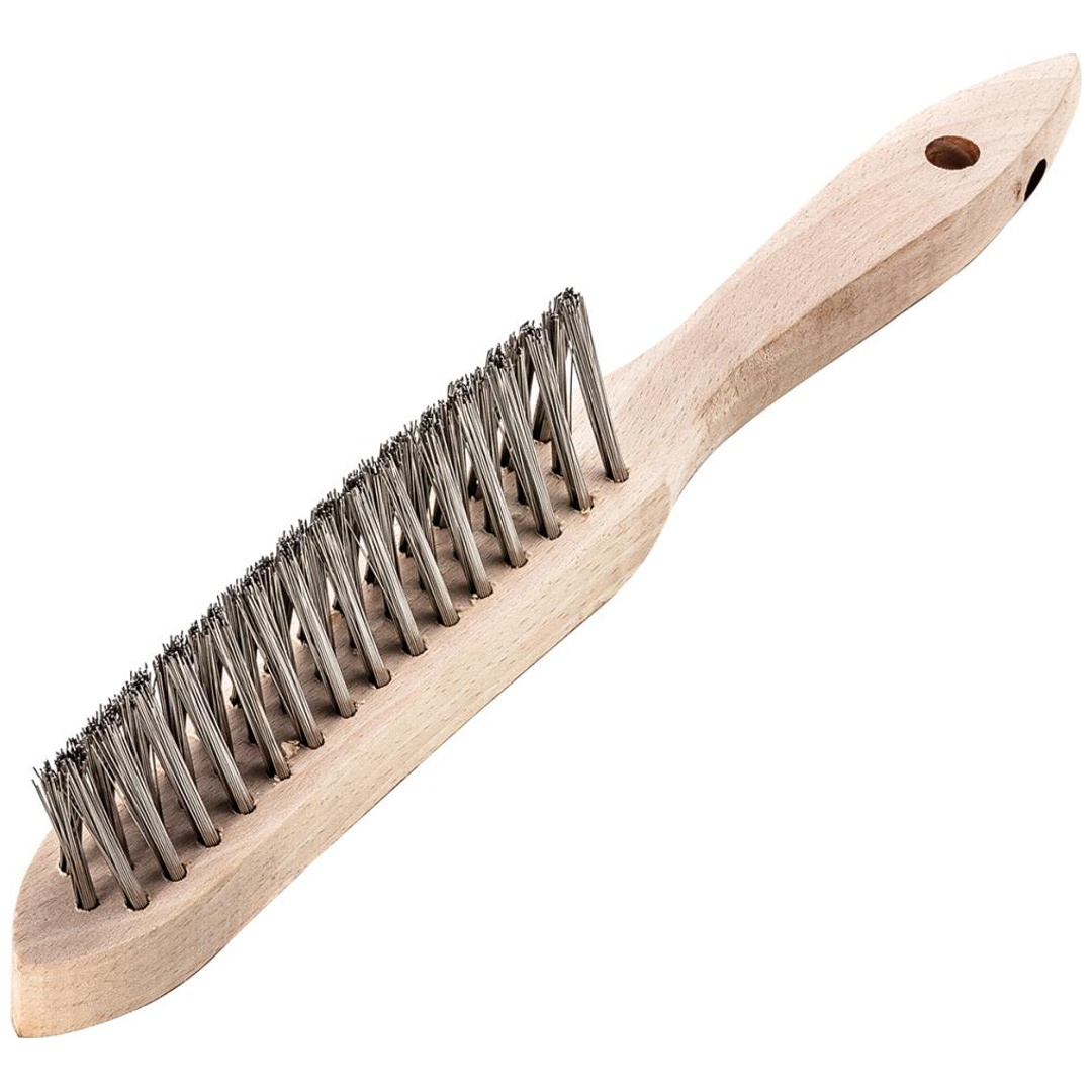 Lessmann Kehlnahtbürste Stahldrahtglatt 3-reihig 0,35mm p4999668