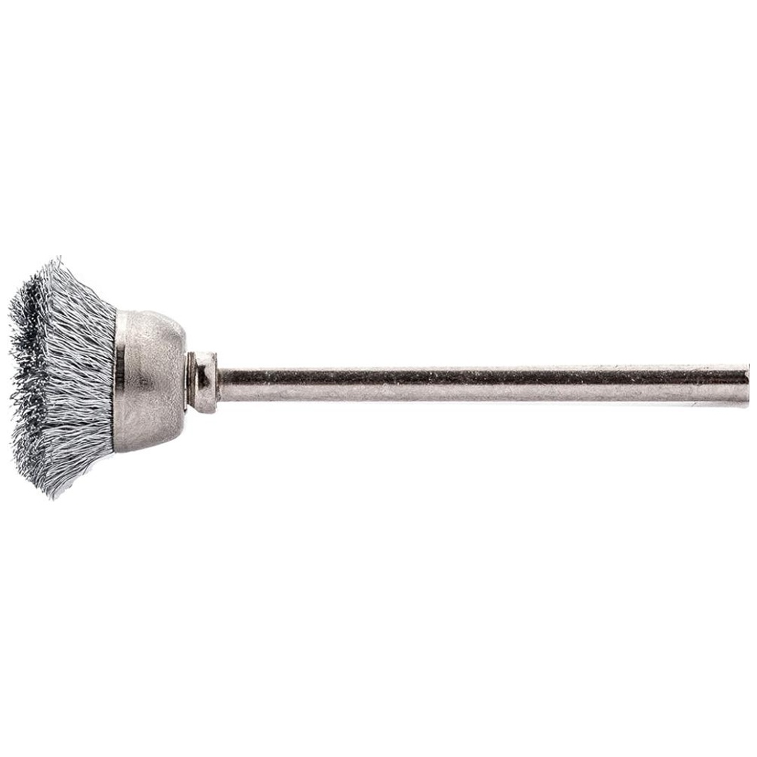 Lessmann Miniatur-Topfbürste Stahldraht gew. 15x0,1mm