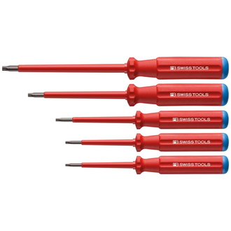 Swiss Tools Schraubendreher-Satz VDE 5-teilig Torx im Karton Classic