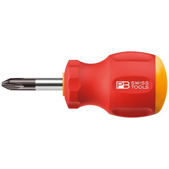 Swiss Tools Schraubendreher Stubby PH1x 30mm SwissGrip