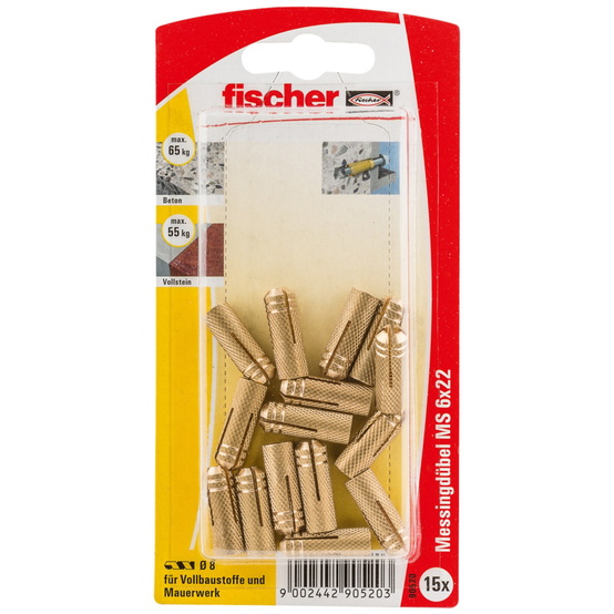 Fischer-Messingduebel-MS-im-Blister