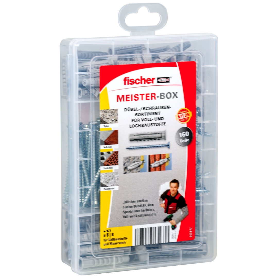 Fischer Meister-Box SX mit Schrauben