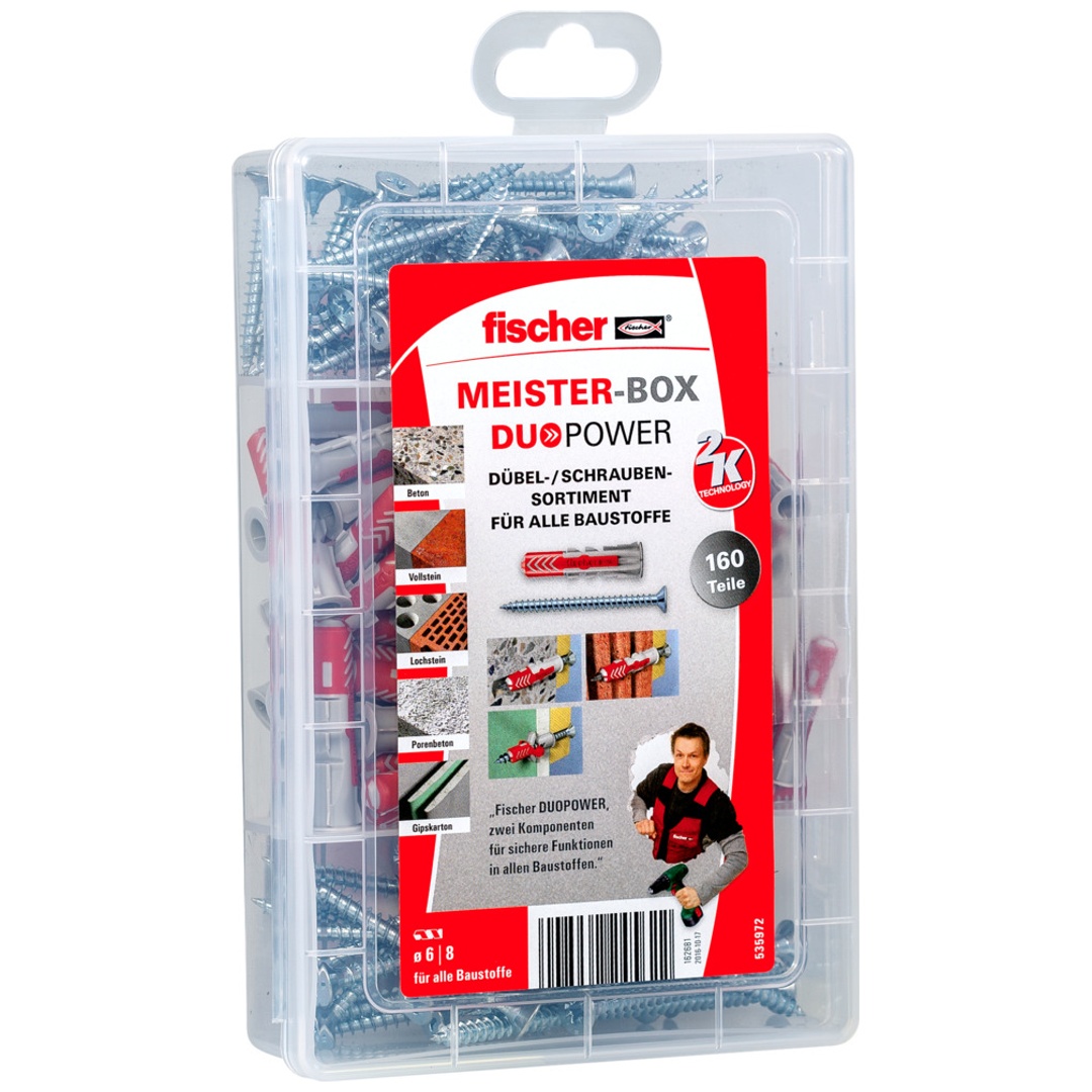 Fischer Meisterbox DuoPower + Schraube