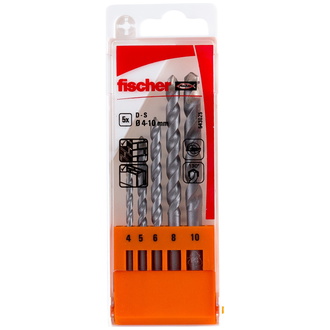 Fischer Steinbohrer D-S Set 4-10mm P (5)