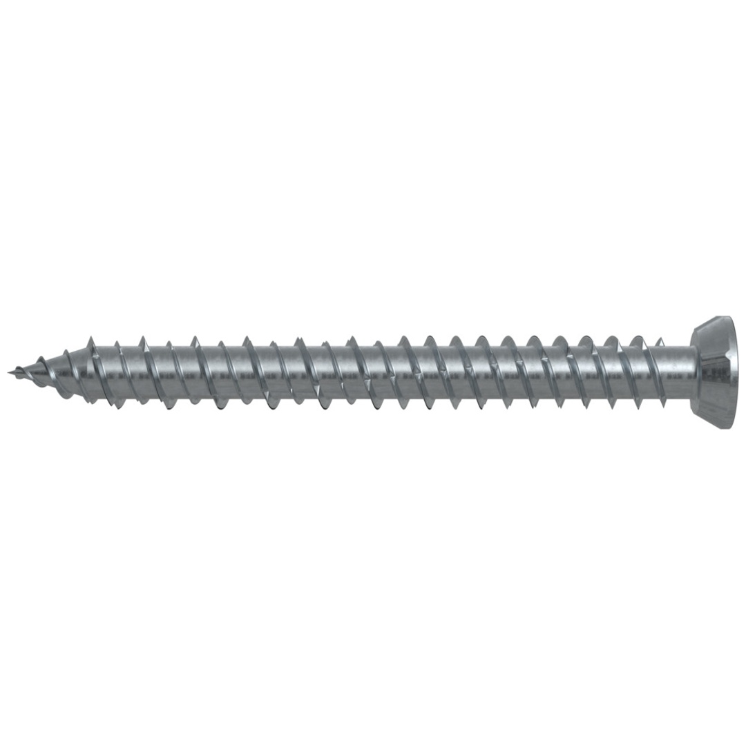 Fischer Fensterrahmenschraube FFS 7,5 x 92 TX, Flachsenkkopf, verzinkt