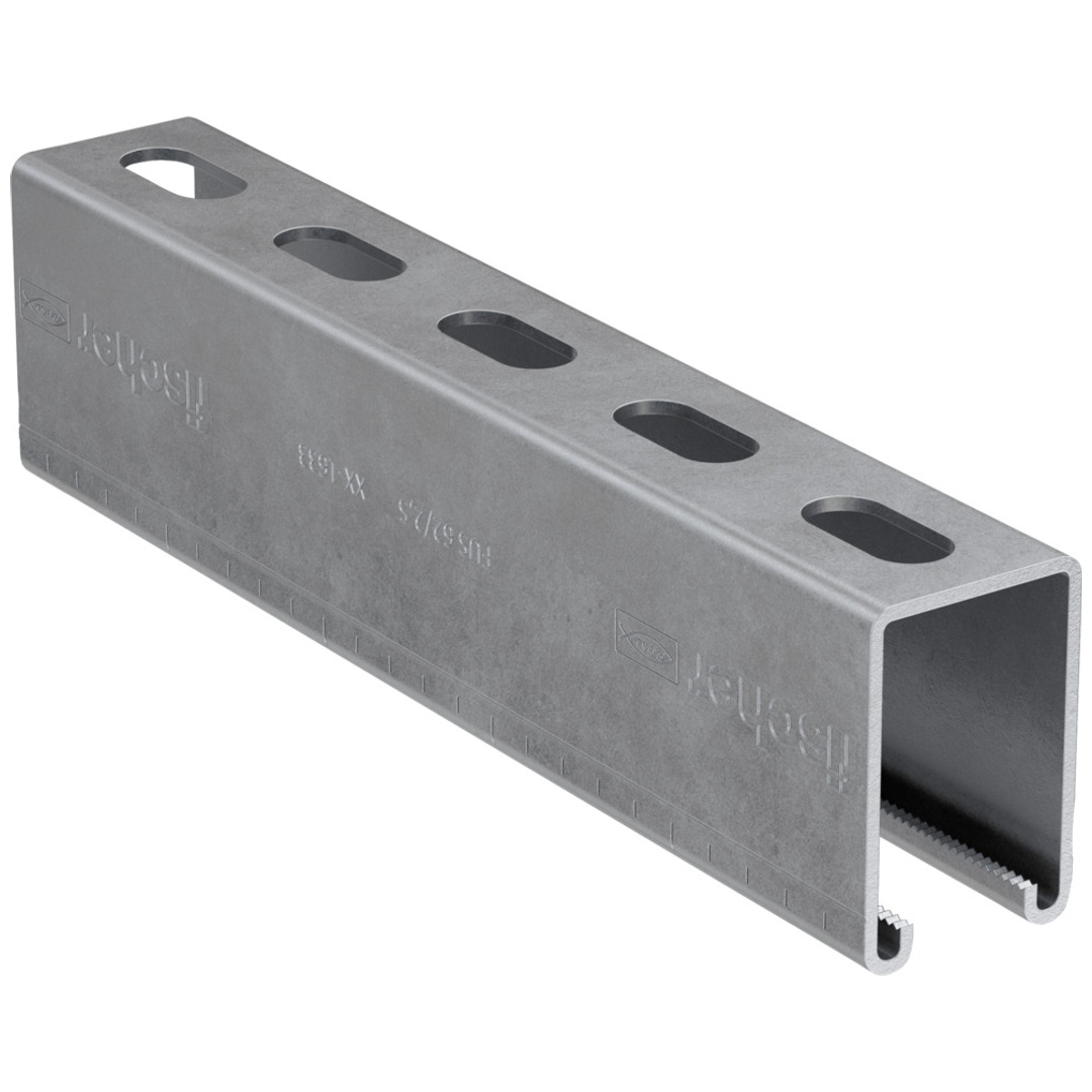 Fischer Montageschiene FUS 62/2,5 - 6 m feuerverzinkt