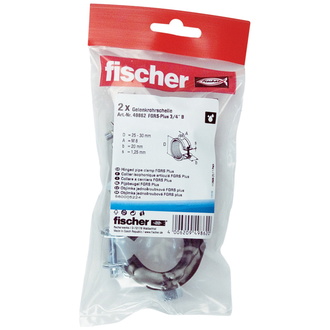 Fischer Gelenkrohrschelle FGRS Plus 3/4" B SB-Sanitär-Montagetechnik