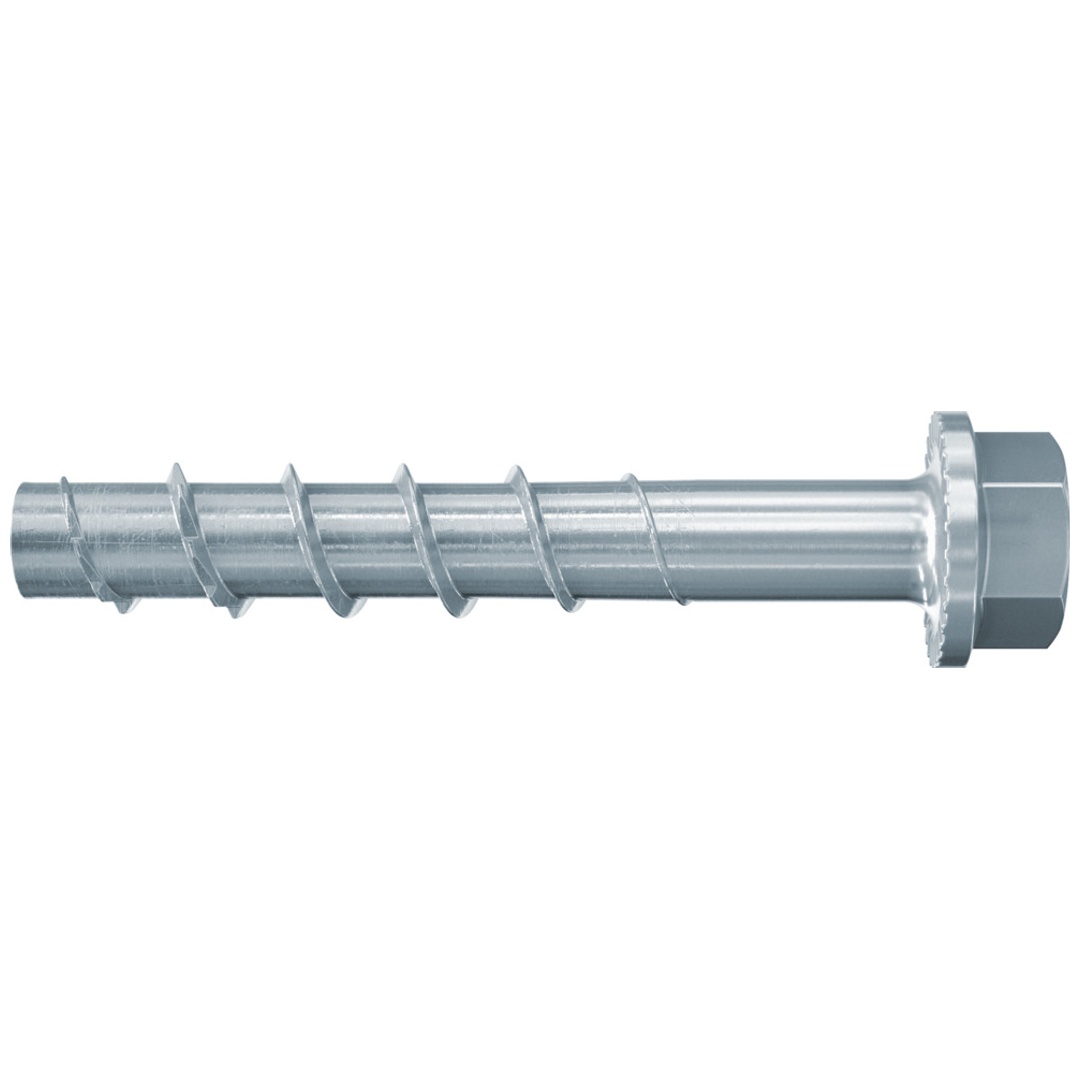 Fischer Betonschraube UltraCut FBS II 8 x 90 mm, Außensechskant, Stahl verzinkt, Außensechskant mit TX, SW TX40/SW13