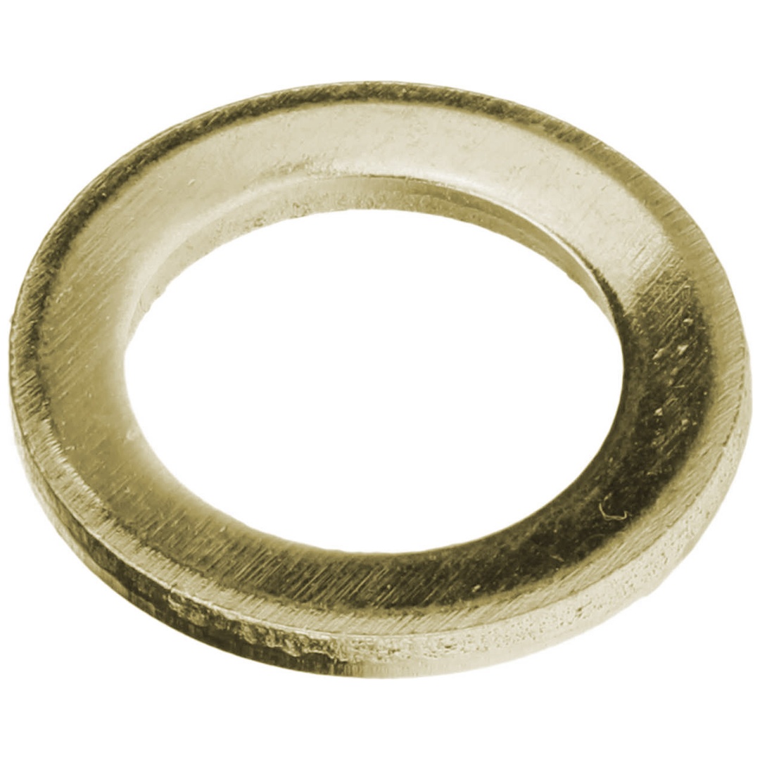 Reidl DIN 433 Scheiben 6,4 x 11 x 1,6, für Zylinderschrauben, Messing blank
