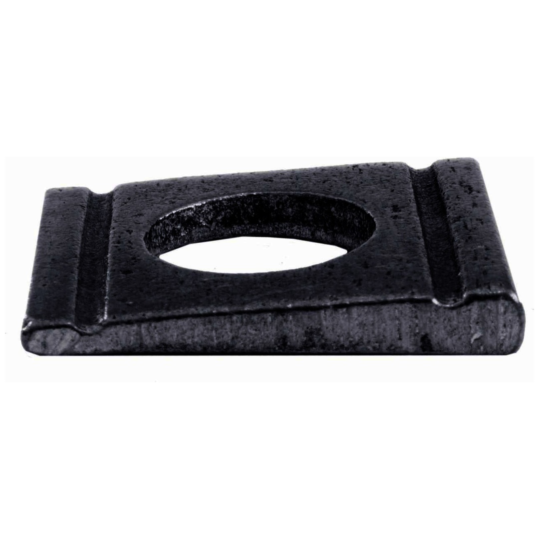 Reidl DIN 434 Scheiben für U-Träger, 24 x 50 x 6/8, keilförmig, Vierkant, Stahl blank