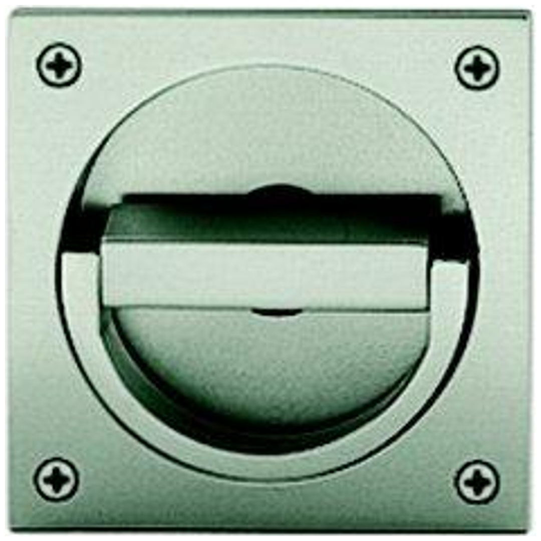 FSB ZT-Schiebetürmuschelgriff, oL, Vierkant 8 mm, DL-R, ALU, Mod. 4204, elox. F1