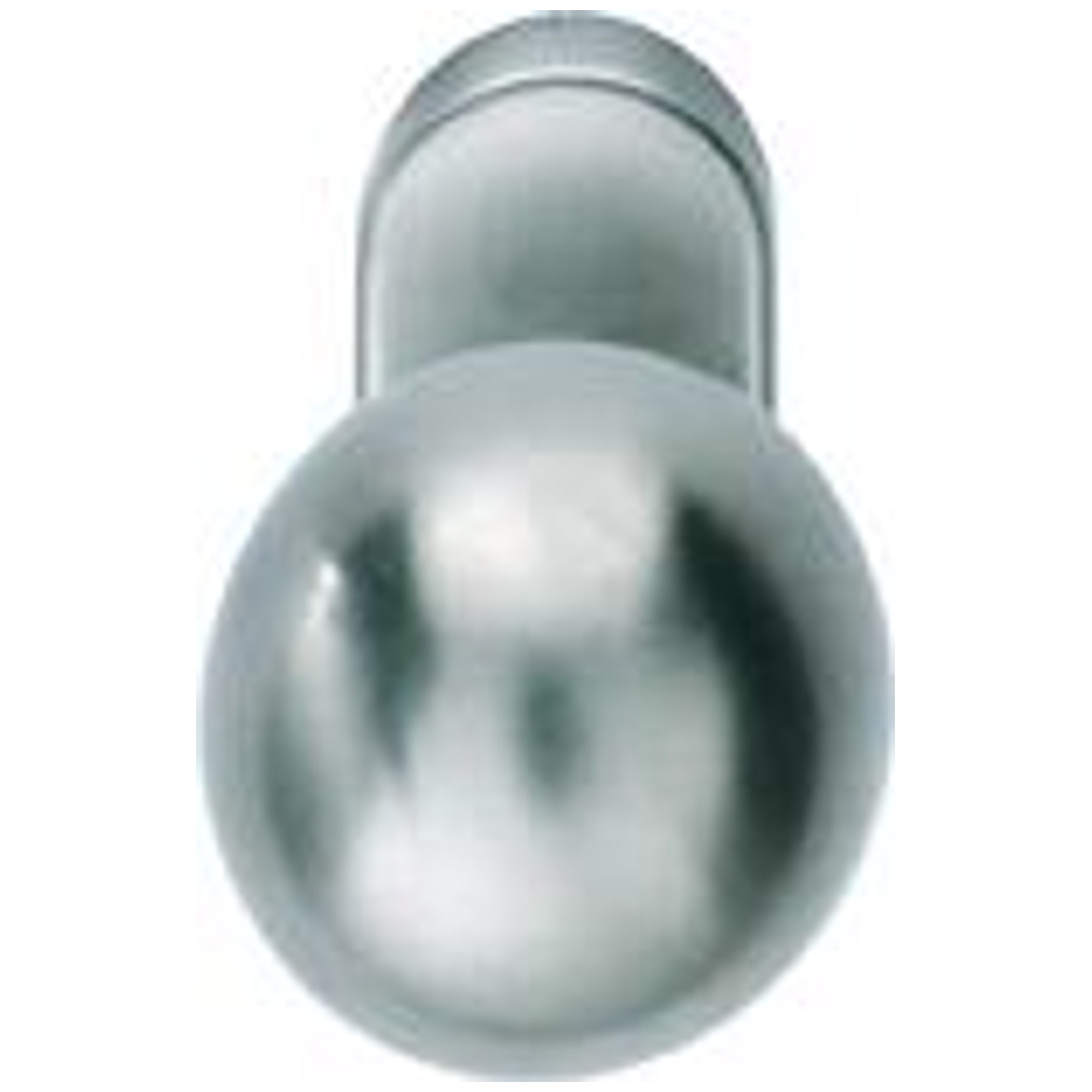 FSB PT-Türknopf, 07 0802, a.Ros.oval, Alu F1