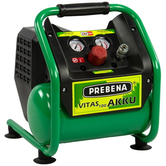 Prebena Kompressor VITAS 100, 18 V, 100 l/min, 5 l, 8 bar, Grundgerät