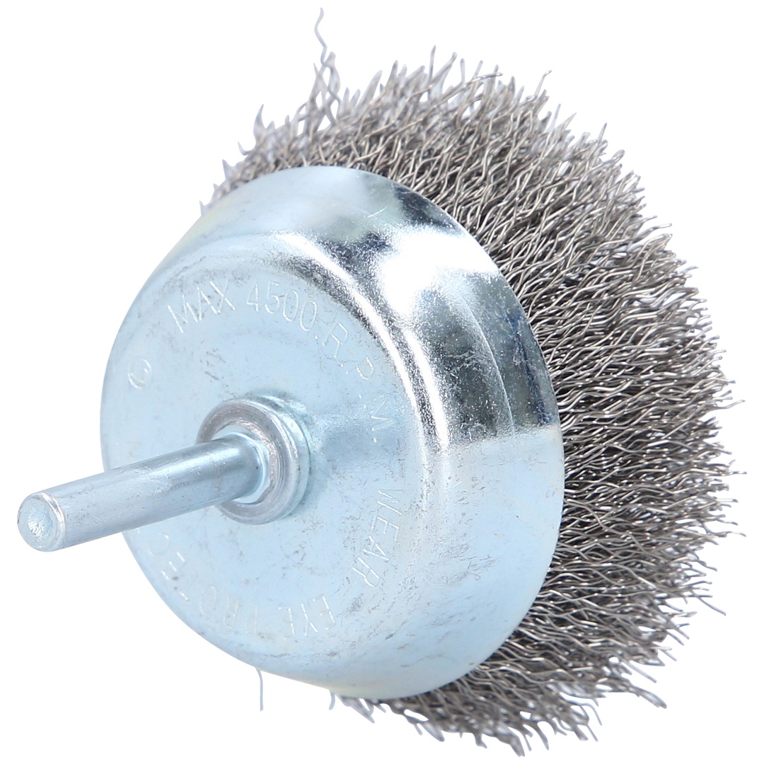 KS Tools Rostfreie Drahttopfbürste 0,3 mm, Ø 65 mm