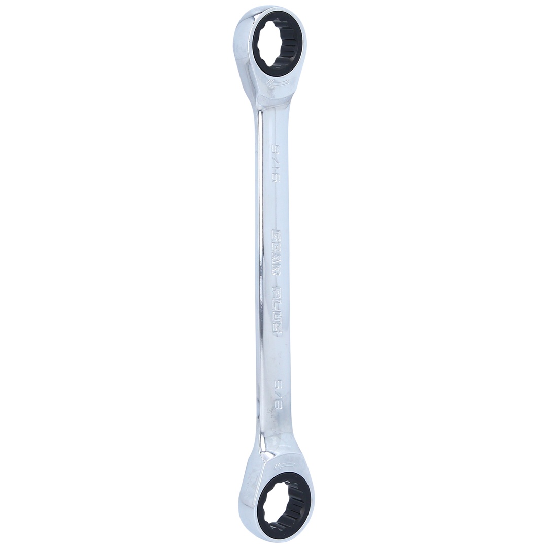 KS Tools GEARplus Doppel-Ratschenringschlüssel, 9/16x5/8