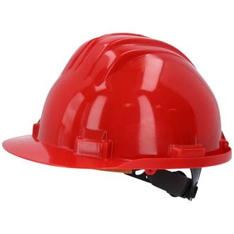 KS Tools Arbeits-Schutzhelm, abnehmbares Kopfband, rot