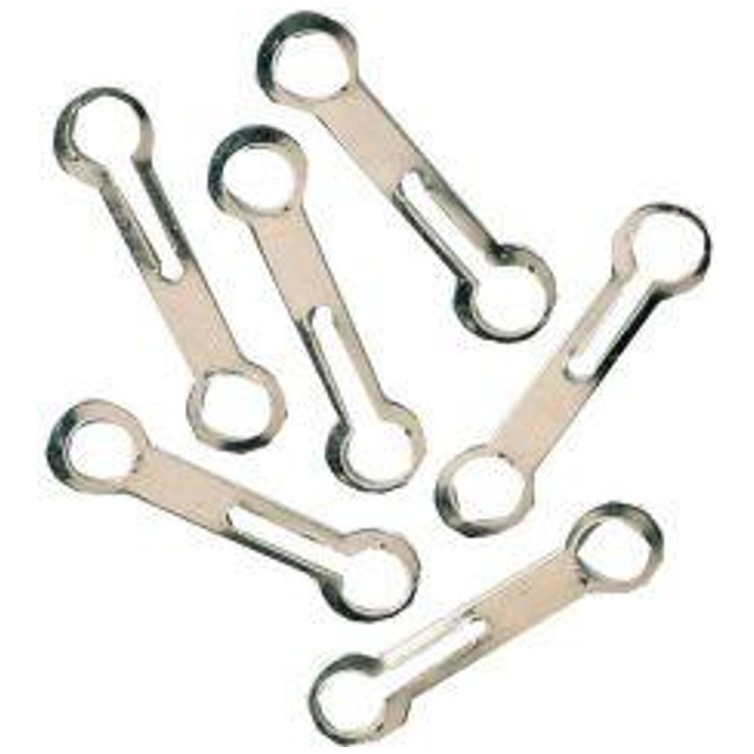 PÖSAMO Kugelkettenschliesse 3,6 mm mess.-verchr.